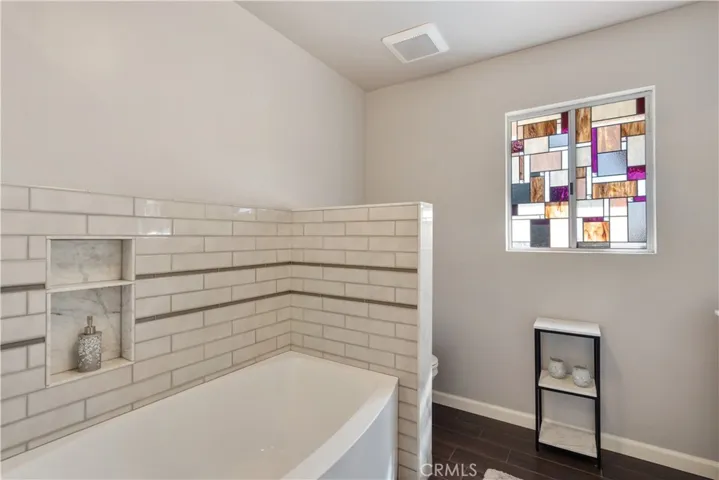 Leaded Bath Window