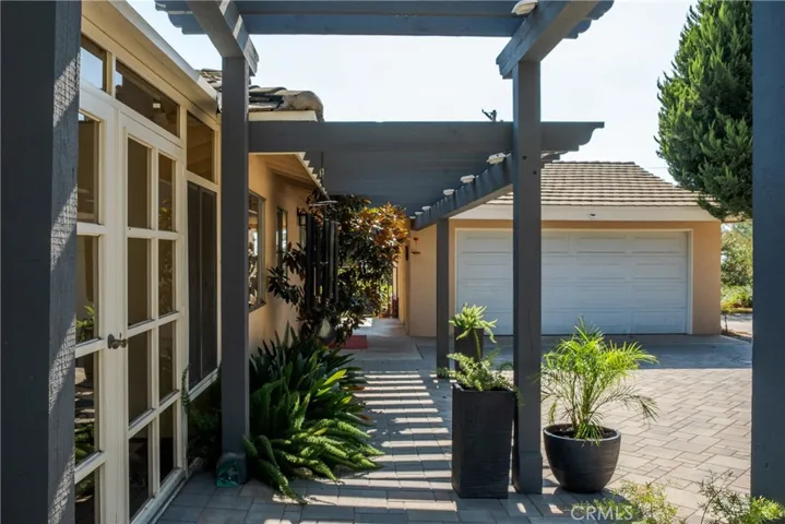 Side Yard Pergola