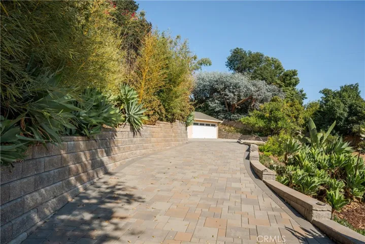 Extra Long Paver Driveway