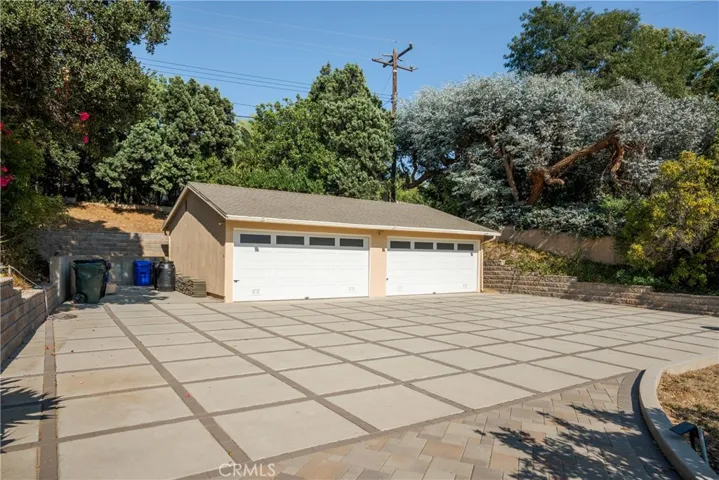 Separate Four Car Garage