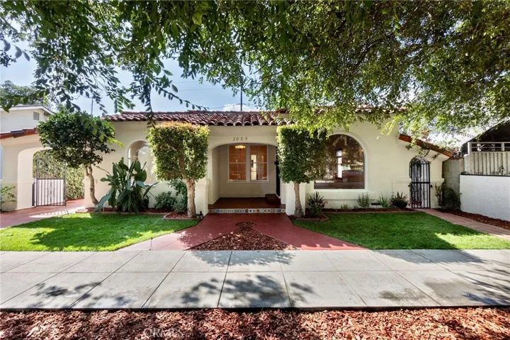 Welcome Home. Newly done landscaping with sprinklers. Freshly painted exterior.