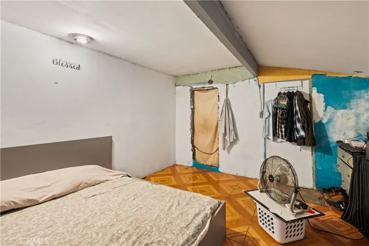 Garage converted to 4th bedroom