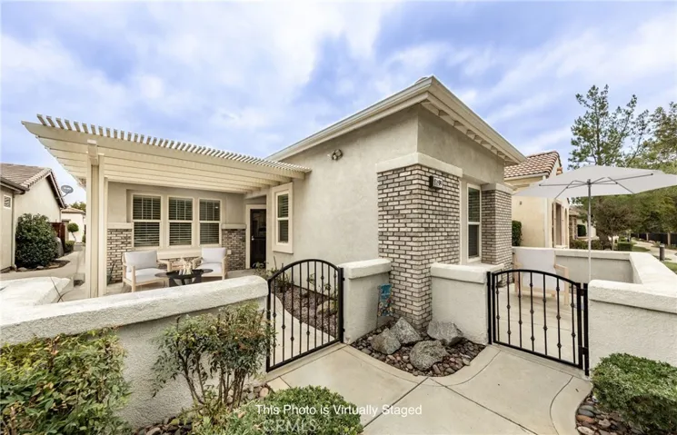 Front of Home Virtually Staged