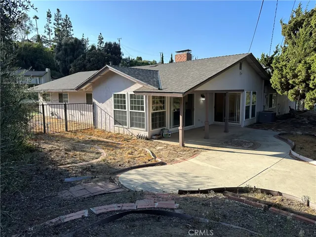 view of house from back