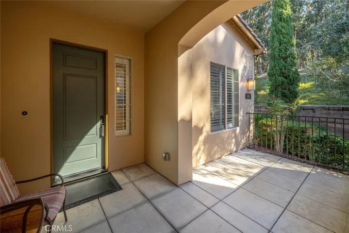Front Door/Patio Area