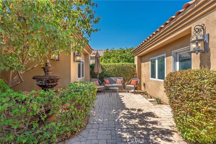 Patio area in front of Casita