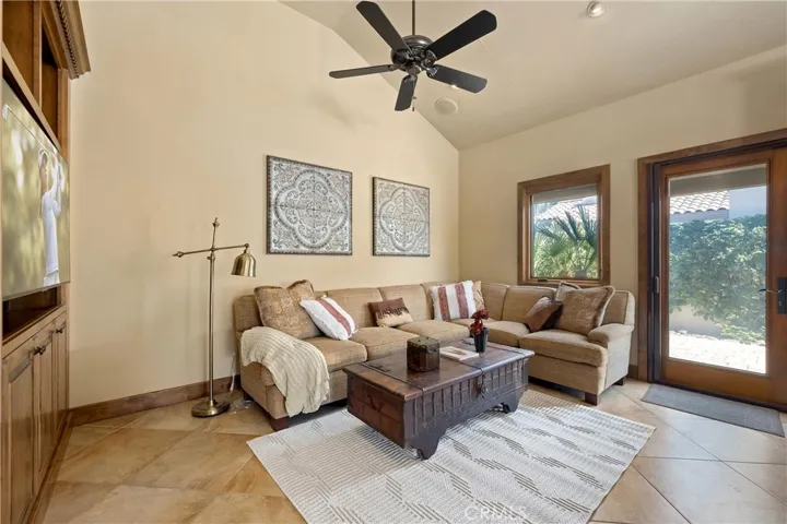 Conversation area off of kitchen.