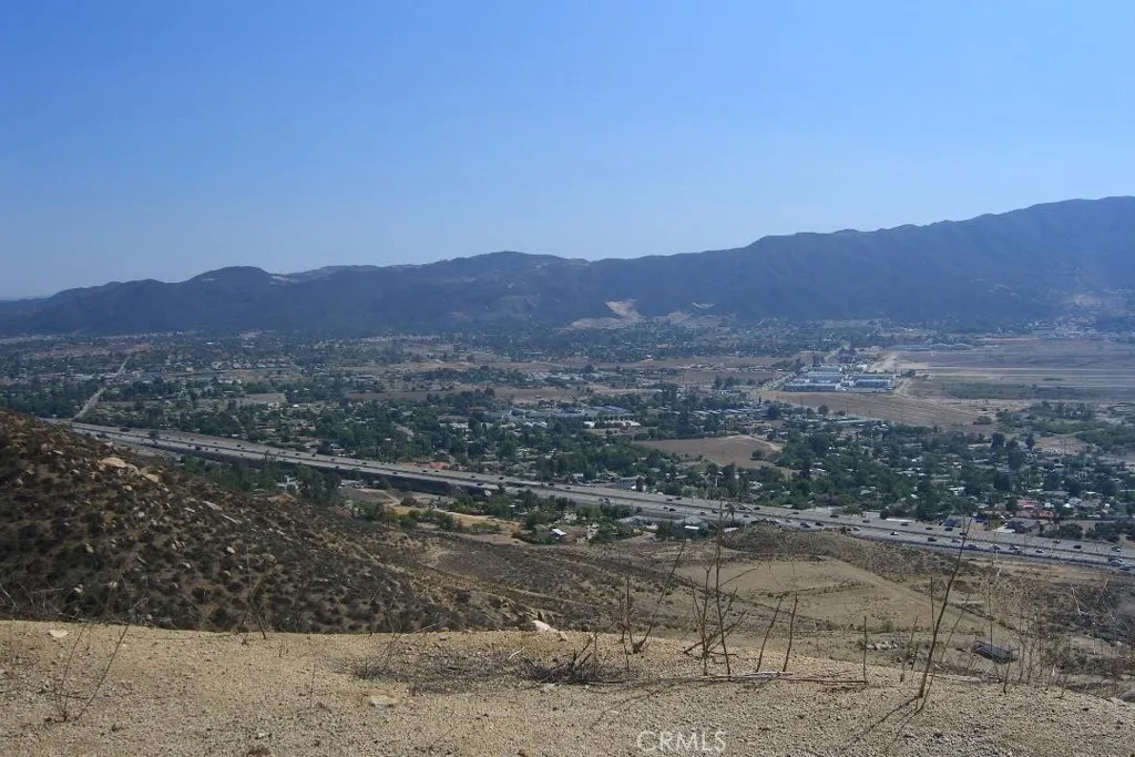 A small portion of the parcel's pad facing southwest
