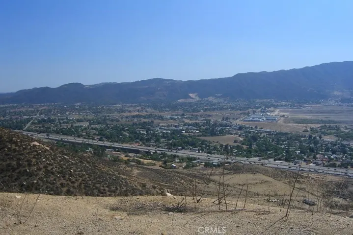 A small portion of the parcel's pad facing southwest