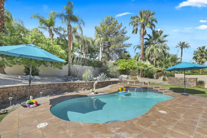 Sparkling pool