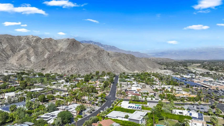 aerial of the neighborhood