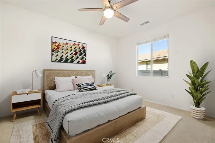 2nd secondary bedroom. Virtually staged