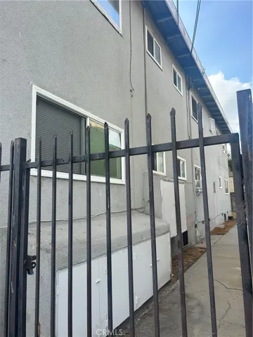 Back of building