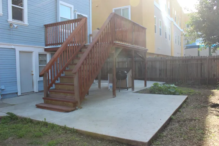 New Deck and New cement