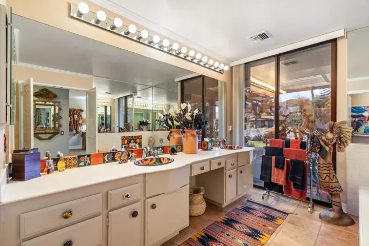 Primary Bath Double Vanities