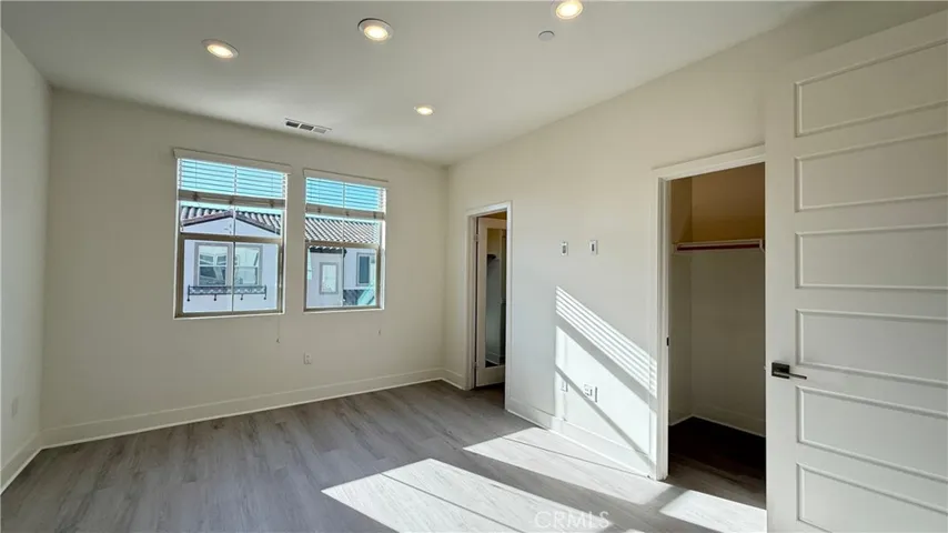 Master bedroom suite