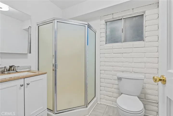 Lower level bathroom