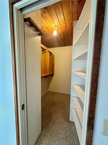 Primary walk in closet