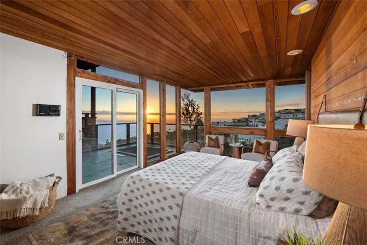 Primary Bedroom at Sunset