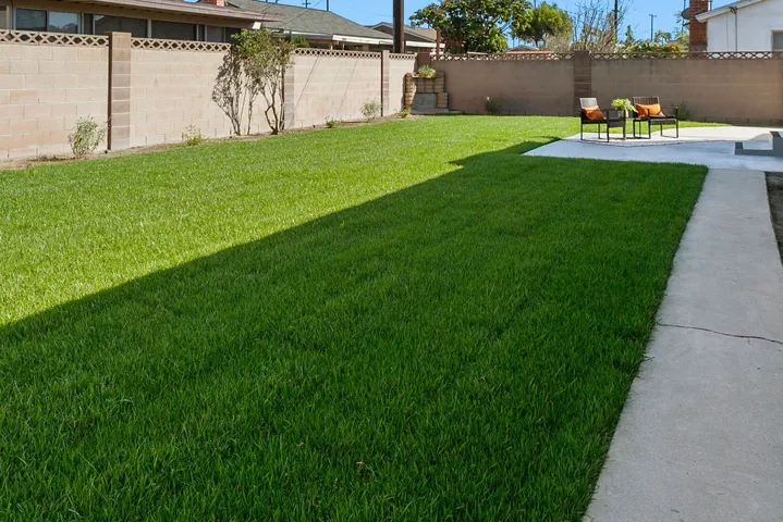 An attractive yard area, room for a pool, ADU or your imagination
