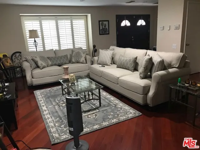 Layout of living room