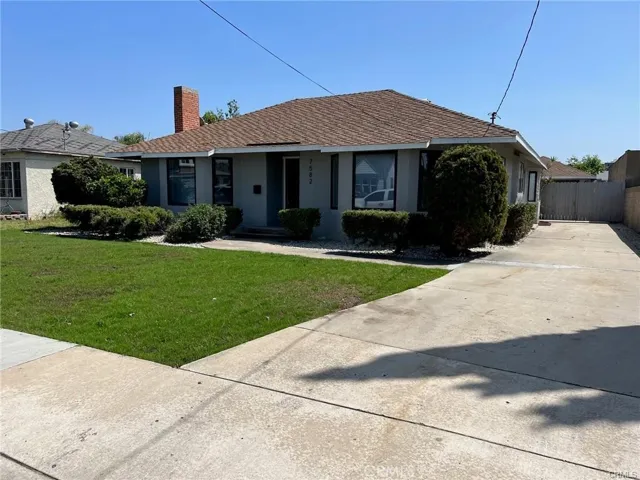 Front of the house