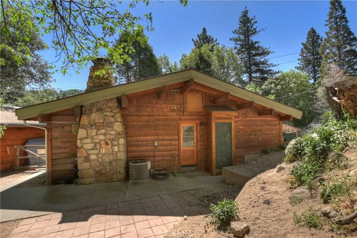 Back exterior of main house