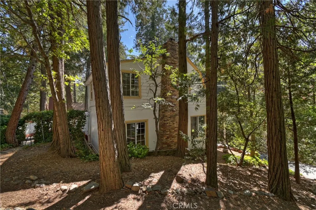 Side view of Main Home.