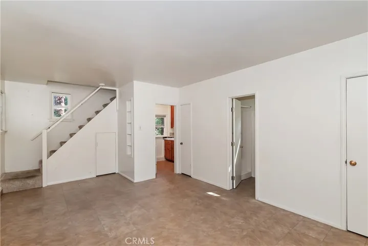 ADU Living room. Kitchen, Bathroom & storage closet.

