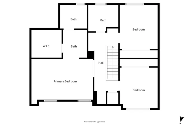 Second Floor Floorplan Sketch