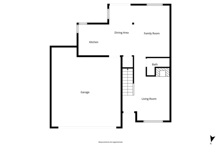 First Floor Floorplan Sketch