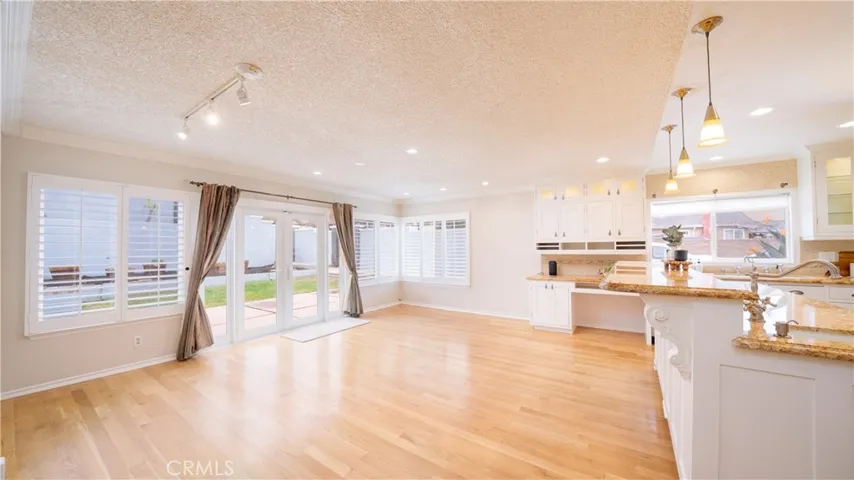 Kitchen Opens To Family Room