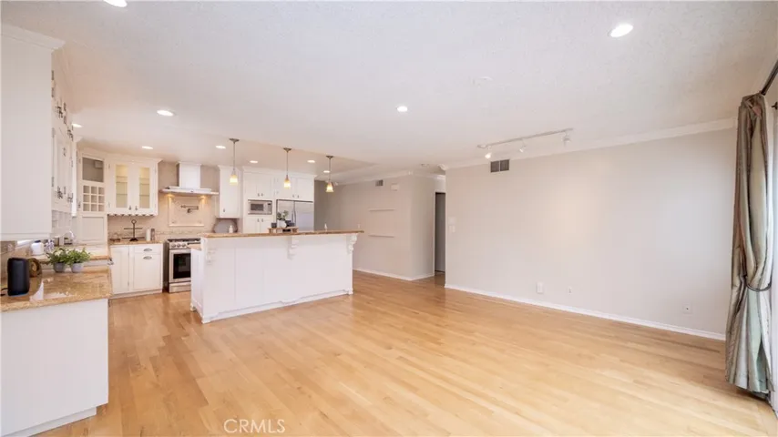 Kitchen Opens To Family Room
