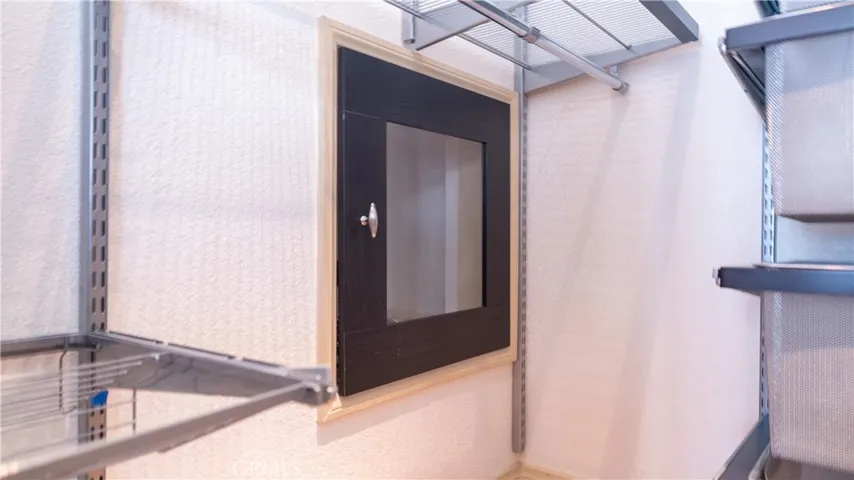 Primary Bedroom A/C cooled Audio Cabinet