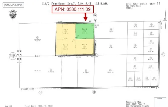 Yellow parcels are also available