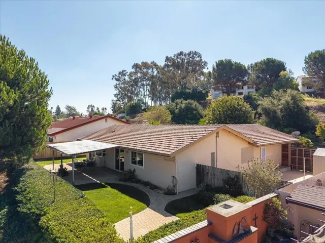 Rear Yard from Air