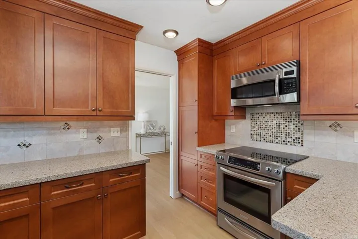 Remodeled kitchen