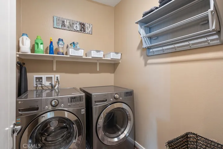 Indoor laundry room