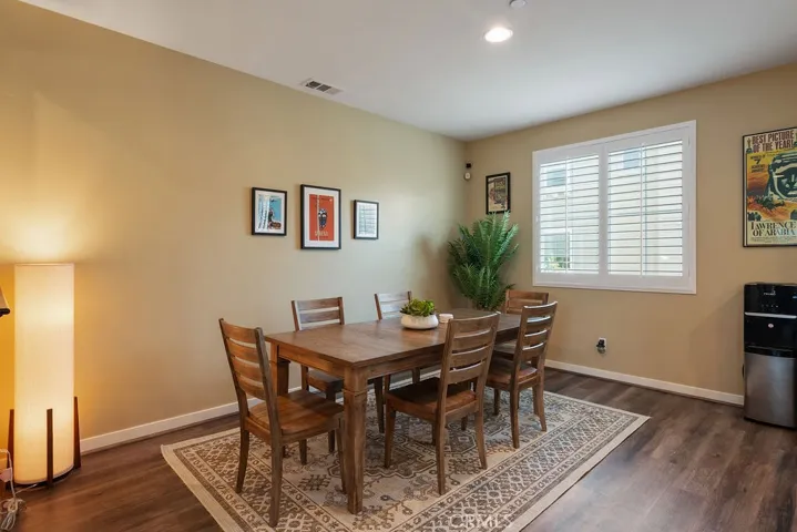 Formal dining area