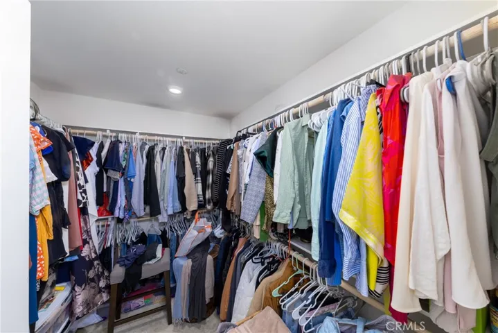 Master walk in closet