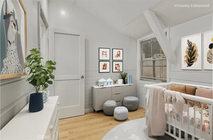 Virtually Staged Bedroom