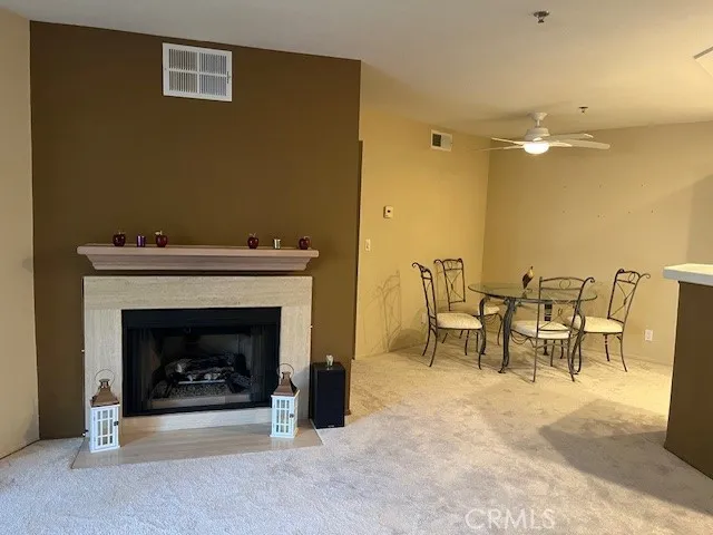 Gas Fireplace.