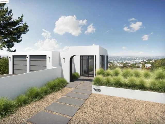 View of front of home with stucco siding