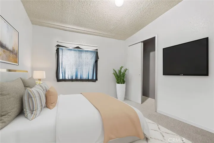 guest bedroom virtually staged