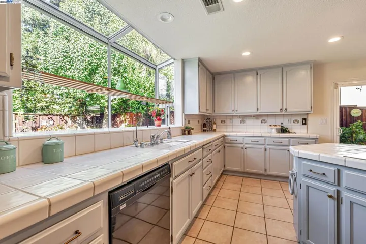 entrance to kitchen from dining