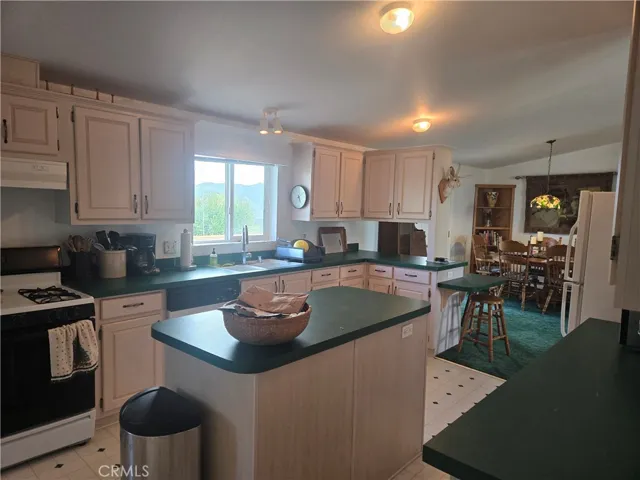 Kitchen looking toward dining area
