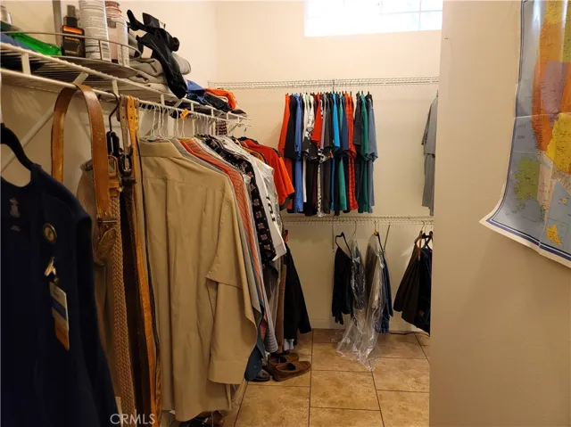 walk through closet