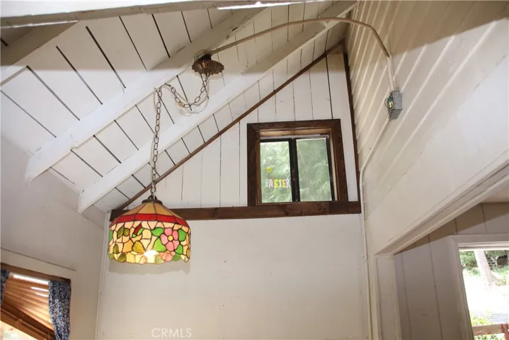Ceiling above Dining area