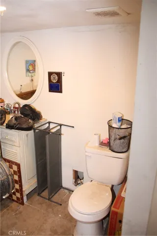 Basement with 1/2 Bathroom