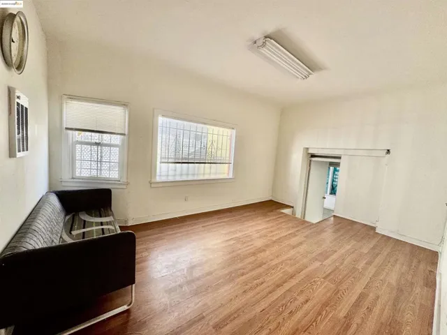 Living area with light wood-style flooring and plenty of natural light